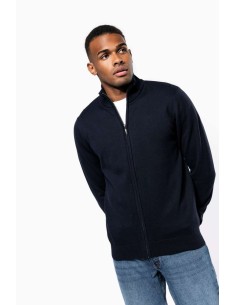 K-KA961-MEN'S FULL ZIP CARDIGAN 2
